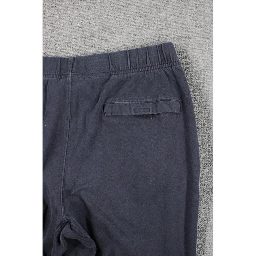 Nike Vintage Sweatpants Mens Large Navy Blue Embroidered Swoosh Cotton Joggers